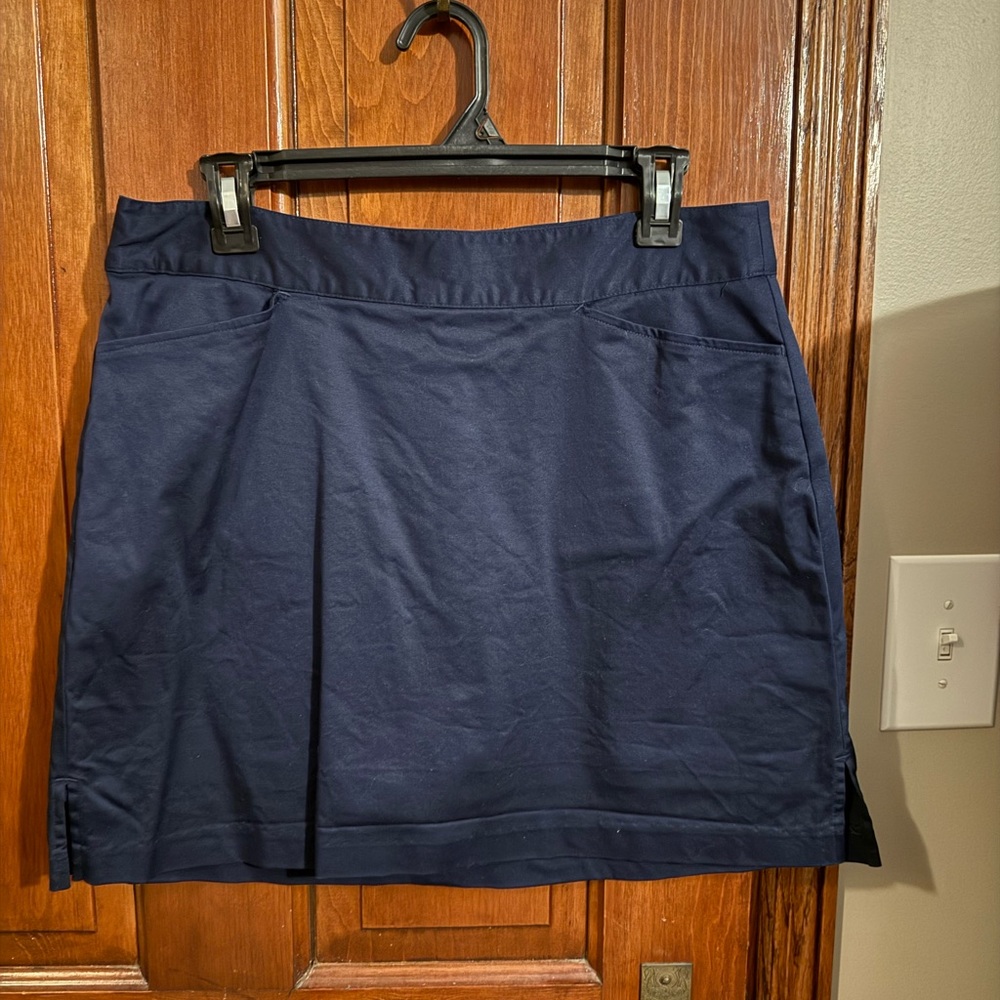 Lady Hagen Navy Cotton Skort Casual